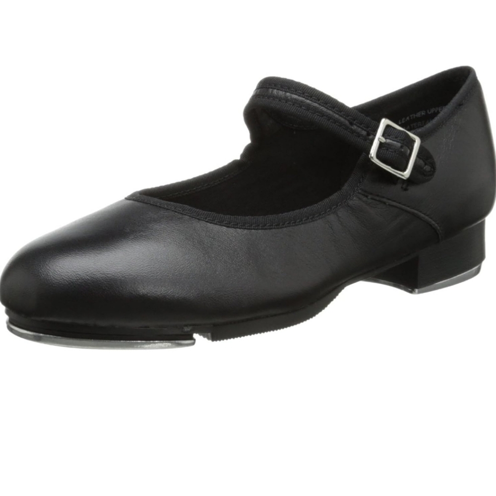Capezio Classic Mary Jane Black Tap/Dance Shoes. Size 8M